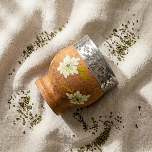 Mate Magnolia~Madera Algarrobo.
